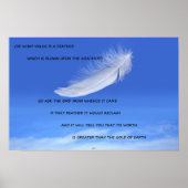 Of What Value Poster (Voorkant)