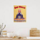 Of Wullie 1941  afdrukken Poster (Keuken)