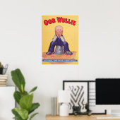 Of Wullie 1941  afdrukken Poster (Thuiskantoor)