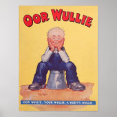 Of Wullie 1941  afdrukken Poster (Voorkant)