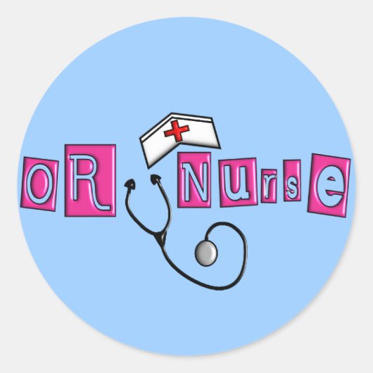 OF Zurse Gifts Ronde Sticker (Voorkant)