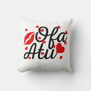 Ofa Atu - Ik hou van je - Tongan Quote Kussen