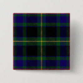 Ofally County Irish Tartan Vierkante Button 5,1 Cm