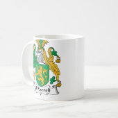 O'Farrell Family Crest Koffiemok (Voorkant links)
