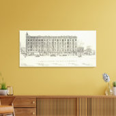 O'Farrell South side Grant en Stockton Canvas Afdruk (Insitu (Woonkamer))