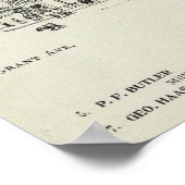 O'Farrell South side Grant en Stockton Poster (Hoek)