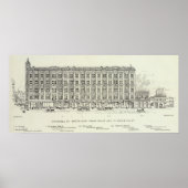 O'Farrell South side Grant en Stockton Poster (Voorkant)