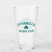 O'Farrell's Ierse Pub Glas (Voorkant)
