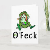O'Feck Funny Irish Kaart (Voorkant)
