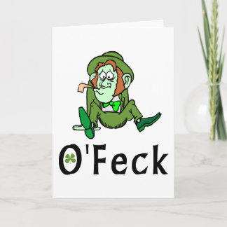 O'Feck Funny Irish Kaart
