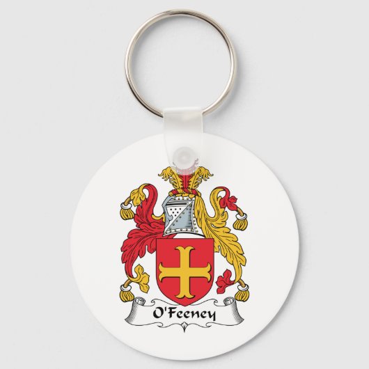 O'Feeney Family Crest Sleutelhanger (Voorkant)