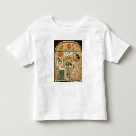 Ofenmut Bied aan Osiris, Stele van Ofenmut van Kinder Shirts (Voorkant)