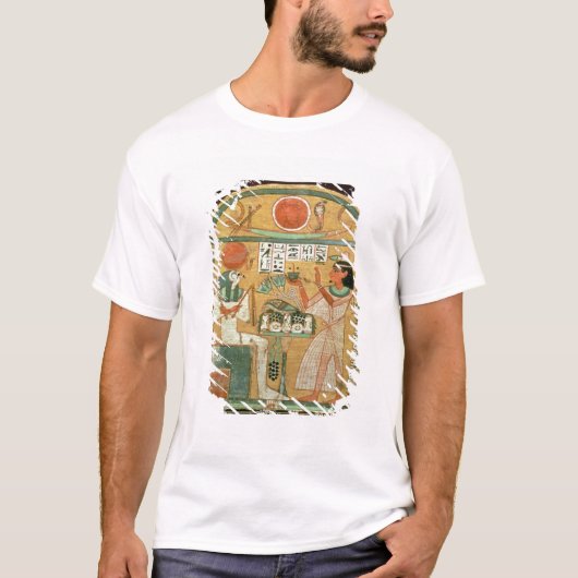 Ofenmut Bied aan Osiris, Stele van Ofenmut van T-shirt (Voorkant)