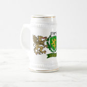 O'Ferrell/Ferrell Irish Shield Beer Stein Bierpul (Voorkant links)