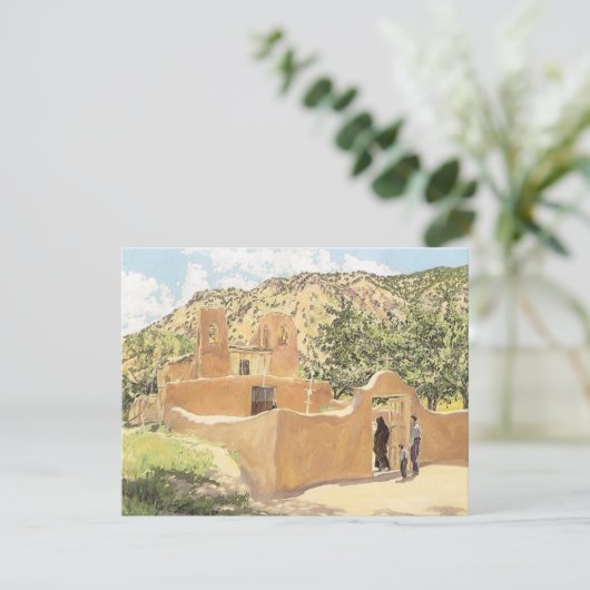 Oferta Para San Esquipula van Walter Ufer (Staand voorkant)