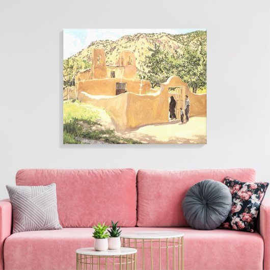 Oferta Para San Esquipula van Walter Ufer Canvas Afdruk (Insitu (Woonkamer))