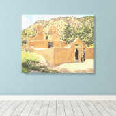 Oferta Para San Esquipula van Walter Ufer Canvas Afdruk (Insitu (Houten vloer))