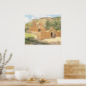 Oferta Para San Esquipula van Walter Ufer Poster (Keuken)