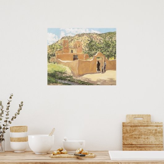 Oferta Para San Esquipula van Walter Ufer Poster (Keuken)