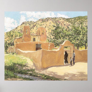 Oferta Para San Esquipula van Walter Ufer Poster