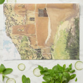 Oferta Para San Esquipula van Walter Ufer Theedoek (Gevouwen)