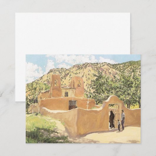 Oferta Voor San Esquipula door Walter Ufer (Voorkant / Achterkant)