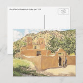 Oferta Voor San Esquipula door Walter Ufer Briefkaart (Voorkant / Achterkant)