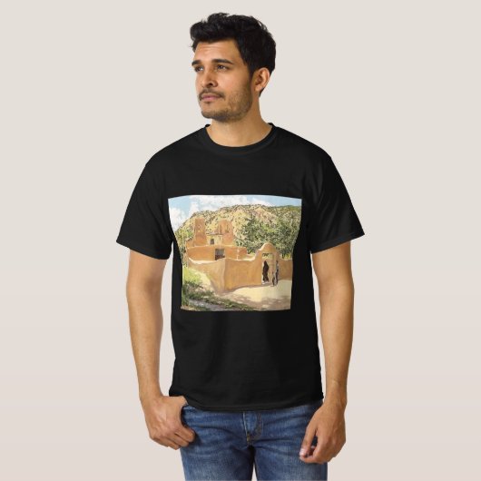 Oferta Voor San Esquipula door Walter Ufer T-shirt (Voorkant volledig)