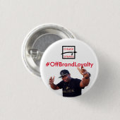 Off Brand Loyalty Button (Voorkant /achterkant)