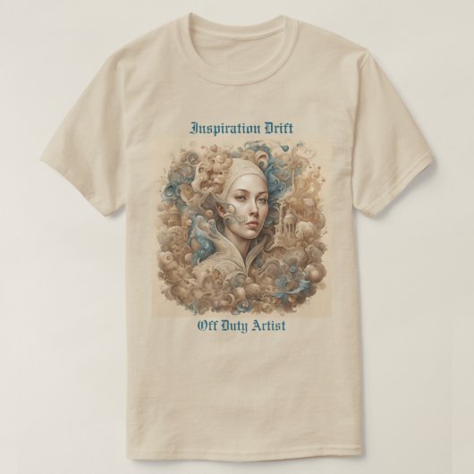 Off Duty Artiest T-shirt (Design voorkant)