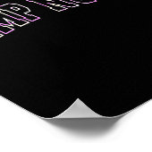 Off Duty Camp Nurse Summer Camping Nursing School Poster (Hoek)