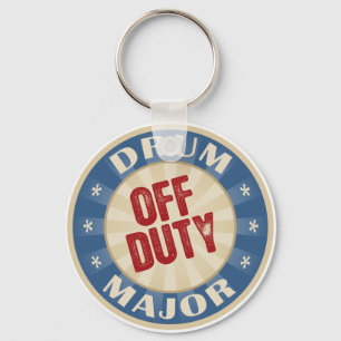 Off Duty Drum Major Sleutelhanger