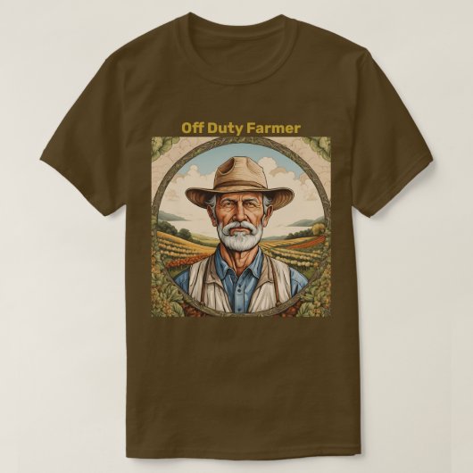 Off Duty Farmer T-shirt (Design voorkant)