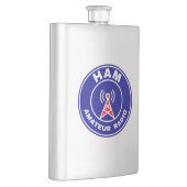 Off Duty HAM Radio DX Operator Embleem Flacon (Rechts)