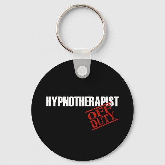 OFF DUTY HYPNOTHERAPIST DARK SLEUTELHANGER (Voorkant)