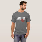 OFF DUTY JANITOR T-SHIRT (Voorkant volledig)