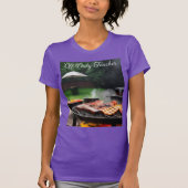 Off-duty leraar Barbecue T-shirt (Voorkant)