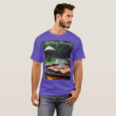 Off-duty leraar Barbecue T-shirt (Voorkant volledig)