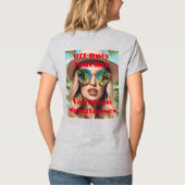 Off-duty leraar vakantie zonnebril T-shirt (Achterkant)