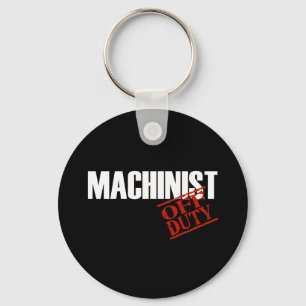 OFF DUTY MACHINIST DARK SLEUTELHANGER