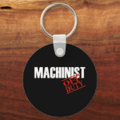 OFF DUTY MACHINIST DARK SLEUTELHANGER (Voorkant)