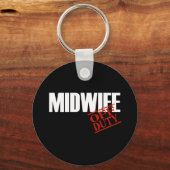 OFF DUTY MIDWIFE DARK SLEUTELHANGER (Voorkant)