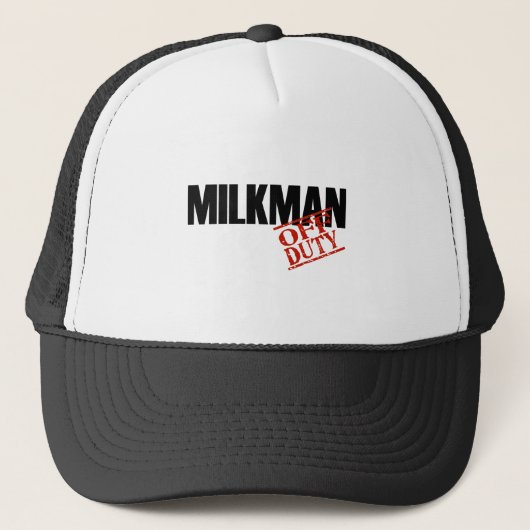 OFF DUTY MILKMAN LIGHT TRUCKER PET (Voorkant)