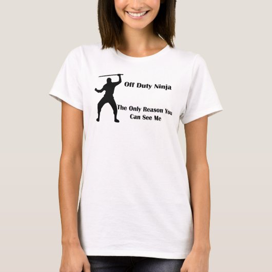 Off Duty Ninja - Women's T-shirt (Voorkant)