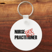 OFF DUTY NURSE PRACTITIONER LIGHT SLEUTELHANGER (Voorkant)