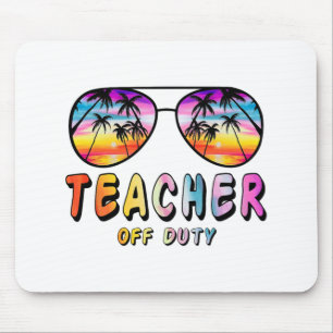 Off Duty Regenboog Sungles Palm Beach Einde van de Muismat