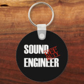 OFF DUTY SOUND ENGINEER DARK SLEUTELHANGER (Voorkant)