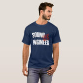 OFF DUTY SOUND ENGINEER T-SHIRT (Voorkant volledig)