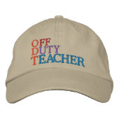 Off Duty Teacher Pet door SRF (Voorkant)
