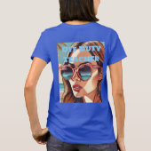 Off Duty Teacher Zonnebril T-shirt (Achterkant)